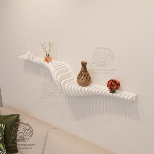 Étagère murale en bois moderne m7