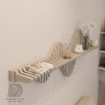 parametric wavy wall shelf m5