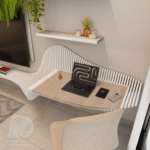 tv unit and functional desk in one piece – model m8