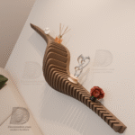 modern wooden wall shelf m7