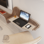 tv unit and functional desk in one piece – model m8