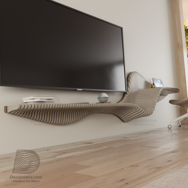 tv unit and functional desk in one piece – model m8