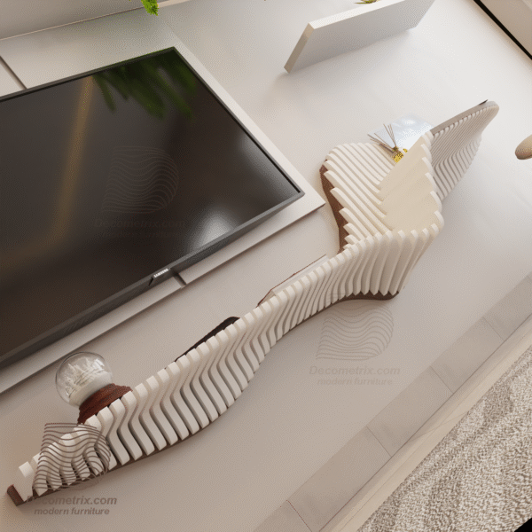 meuble tv avec bureau intégré en une seule pièce–modèle m8