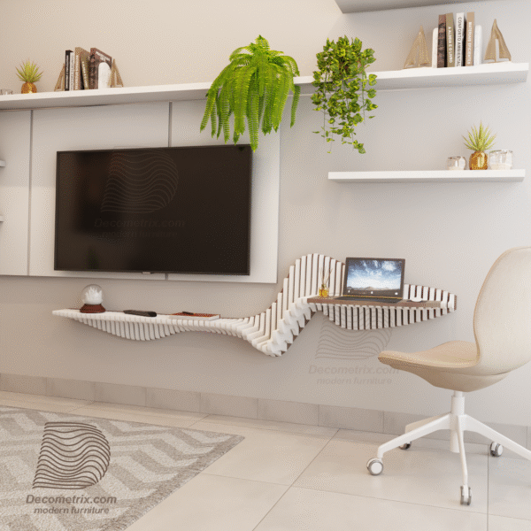 tv unit and functional desk in one piece – model m8