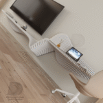 tv unit and functional desk in one piece – model m8