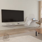 tv unit and functional desk in one piece – model m8